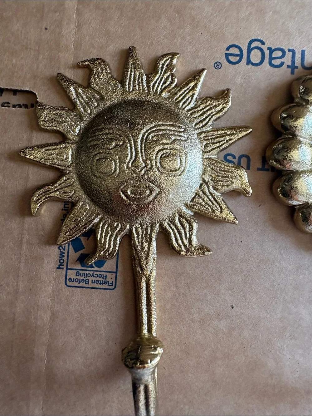 3pc Gold wall hooks - Opalhouse